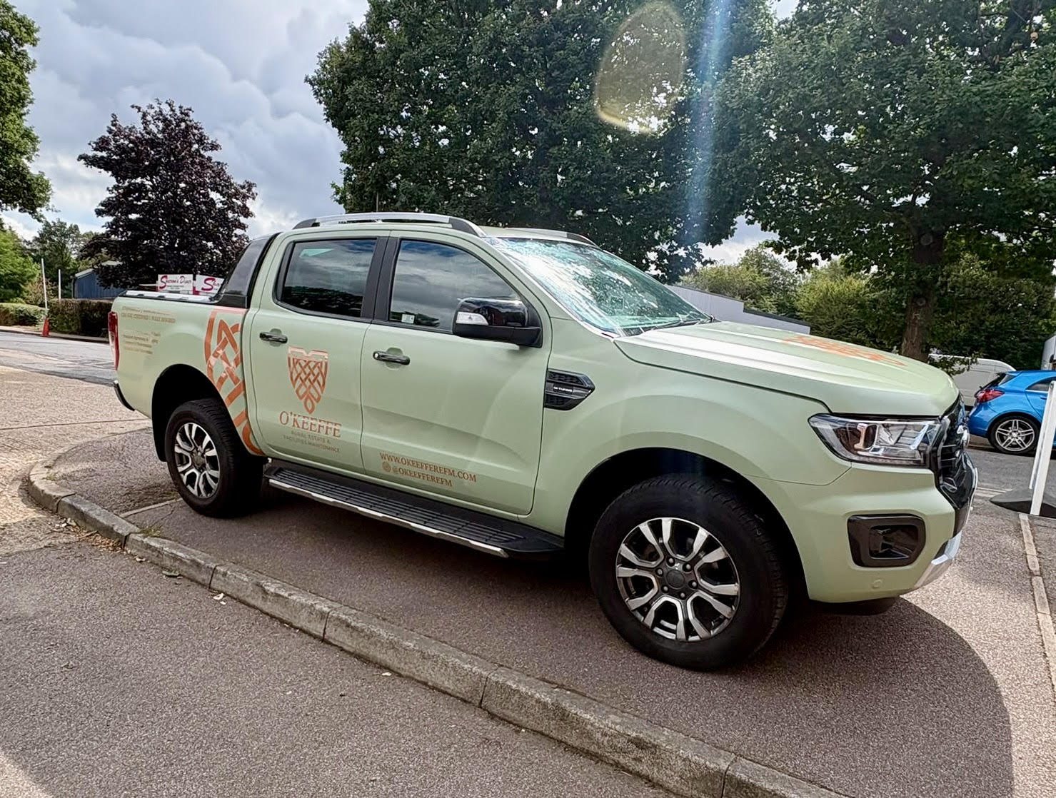 Vehicle wrap by Maidstone Vehicle Wraps